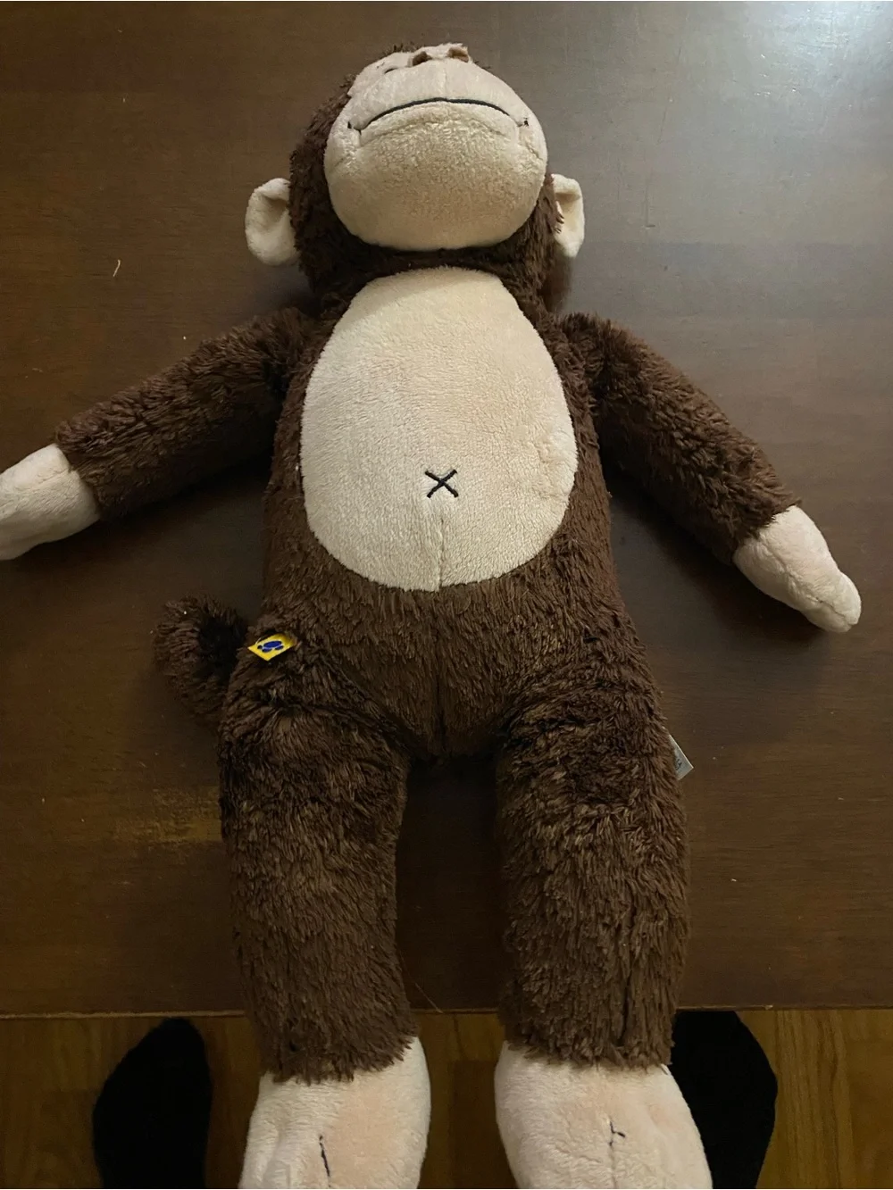 Plush Brown Monkey Stuffed Animal - Soft Cuddly Toy for Kids Build a Bear